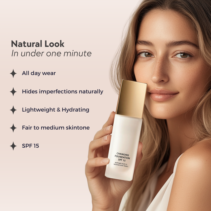 Claire's Color-Changing Magic Foundation